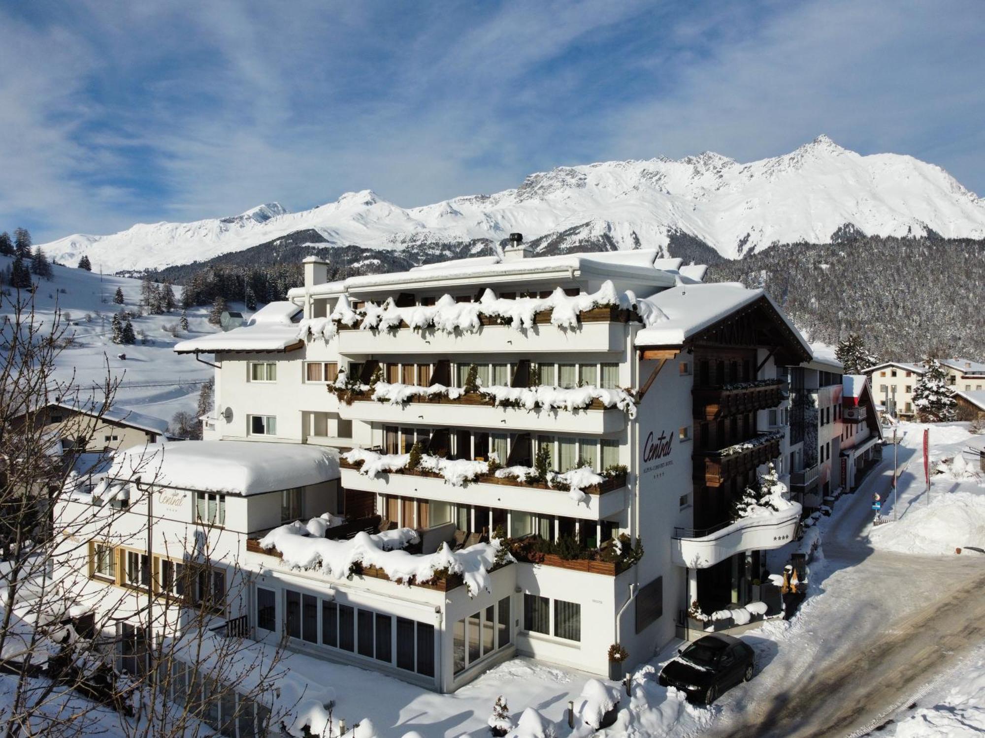 Alpen-Comfort-Hotel Central Nauders Bagian luar foto